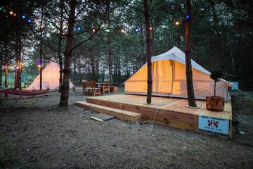 Фото номера Шатер Курортные отели Kompleks Małe Dolomity г. Hucisko 10