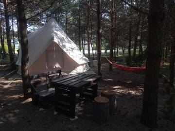 Фото номера Шатер Курортные отели Kompleks Małe Dolomity г. Hucisko 12